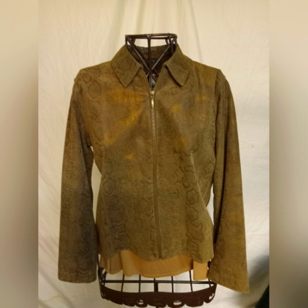 Elegant Brown Women's Jacket